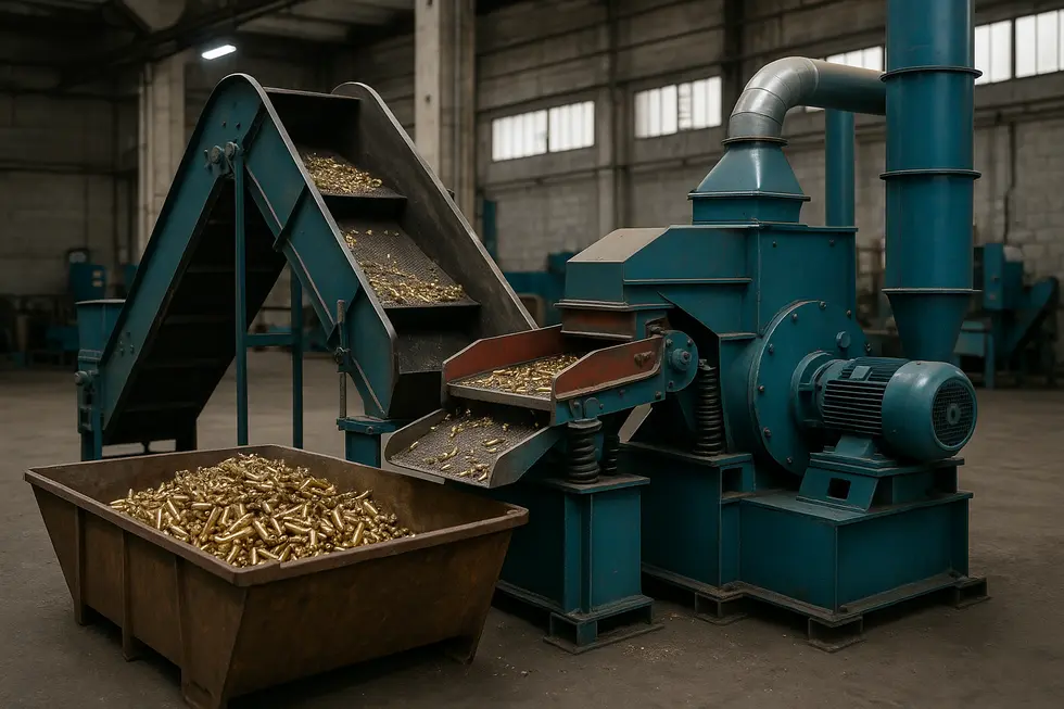 Identifying various brass types in a workshop increases precision and returns.