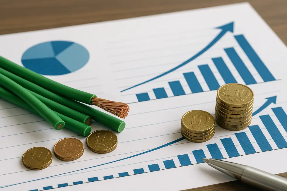 A state-of-the-art cable processing plant illustrating the first step in transforming scrap into value.
