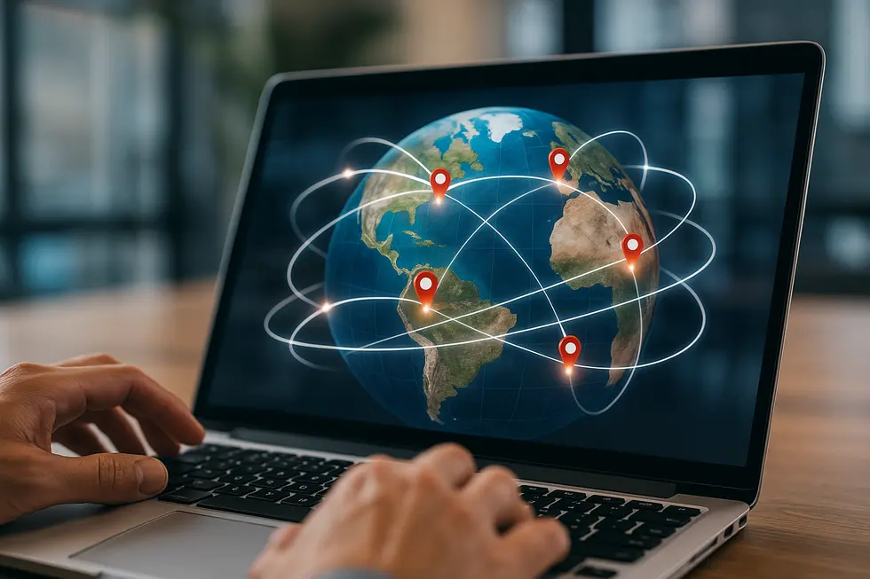 Visualizing the global network that connects buyers and sellers of surplus metal products.