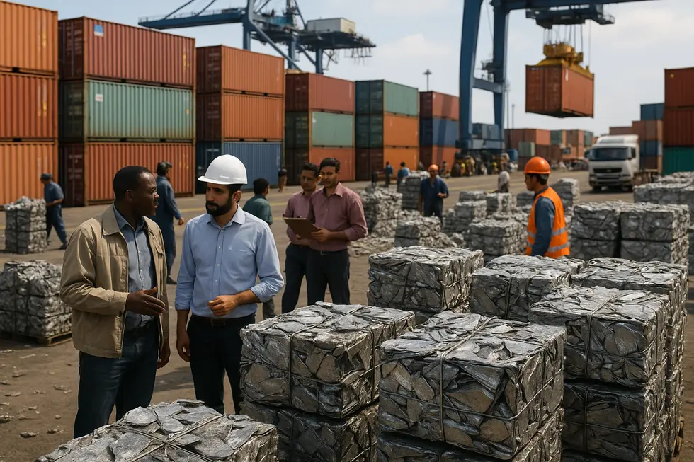 Global networks facilitate dynamic connections between zinc scrap buyers and sellers.
