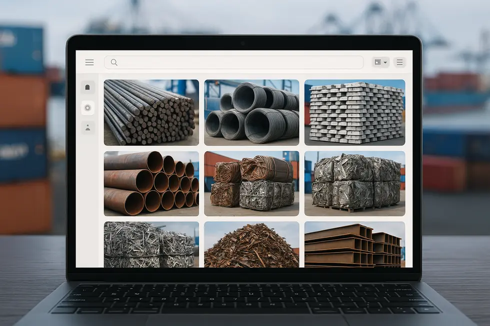 Visualizing the global network that connects buyers and sellers of surplus metal products.