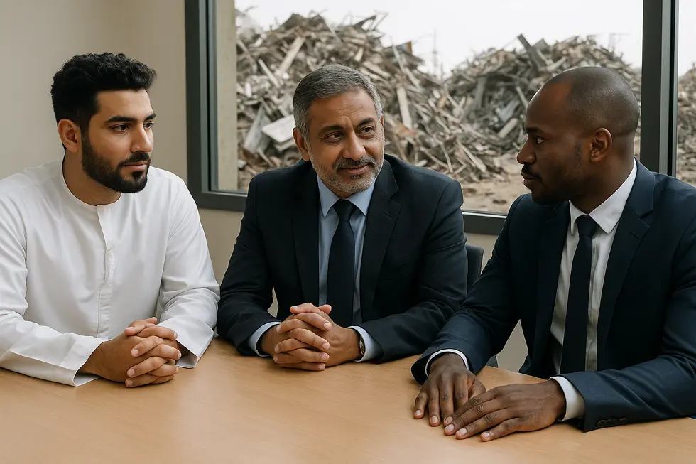 UAE’s stainless steel scrap market bustling with activity.