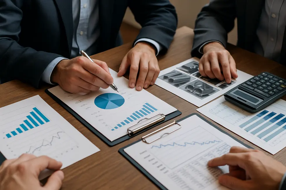 Visualizing the global network that connects buyers and sellers of surplus metal products.