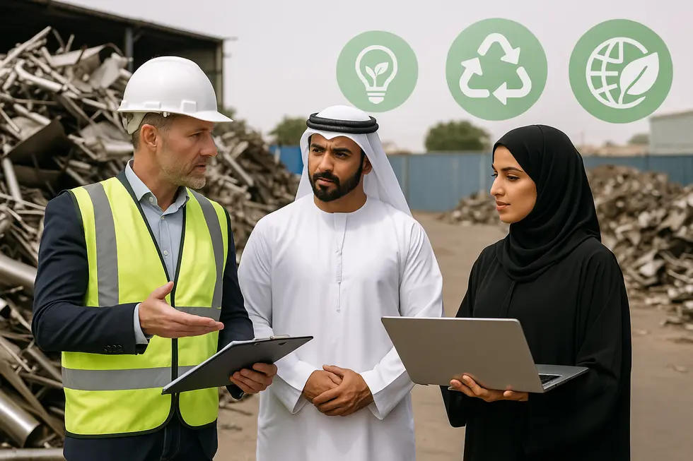 UAE’s stainless steel scrap market bustling with activity.