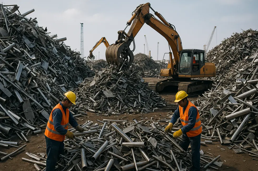 UAE’s stainless steel scrap market bustling with activity.
