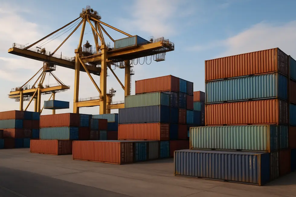 Map highlighting key metal scrap exporting countries and their global trade routes.