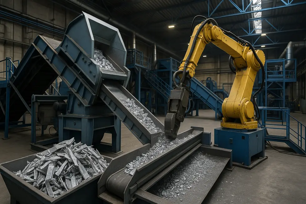 Global networks facilitate dynamic connections between zinc scrap buyers and sellers.