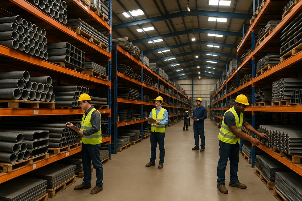 Visualizing the global network that connects buyers and sellers of surplus metal products.