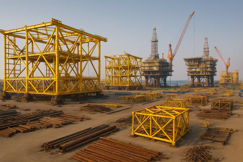 An expansive view of Abu Dhabi Ship Building highlighting its role in maritime operations.