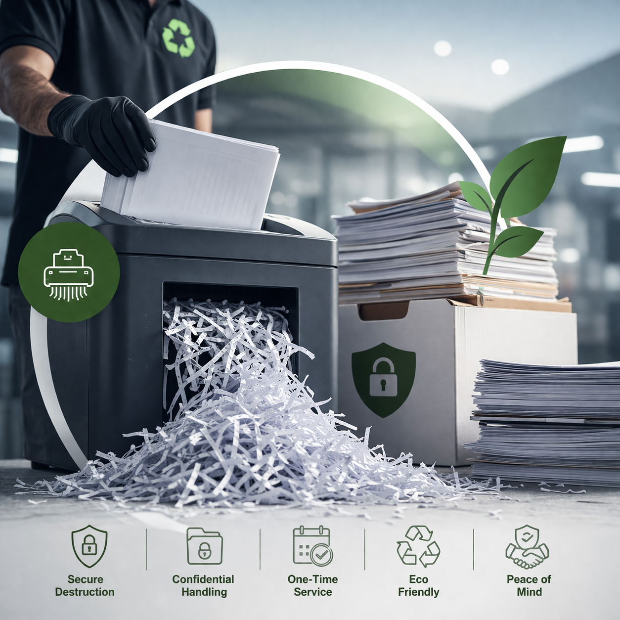 One-Time Shredding Service