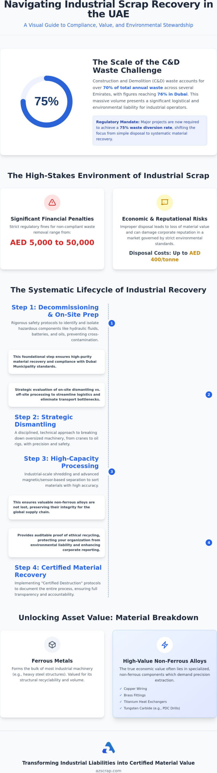 Comprehensive Guide to Heavy Equipment Scrap Management for Industrial Sectors in 2026