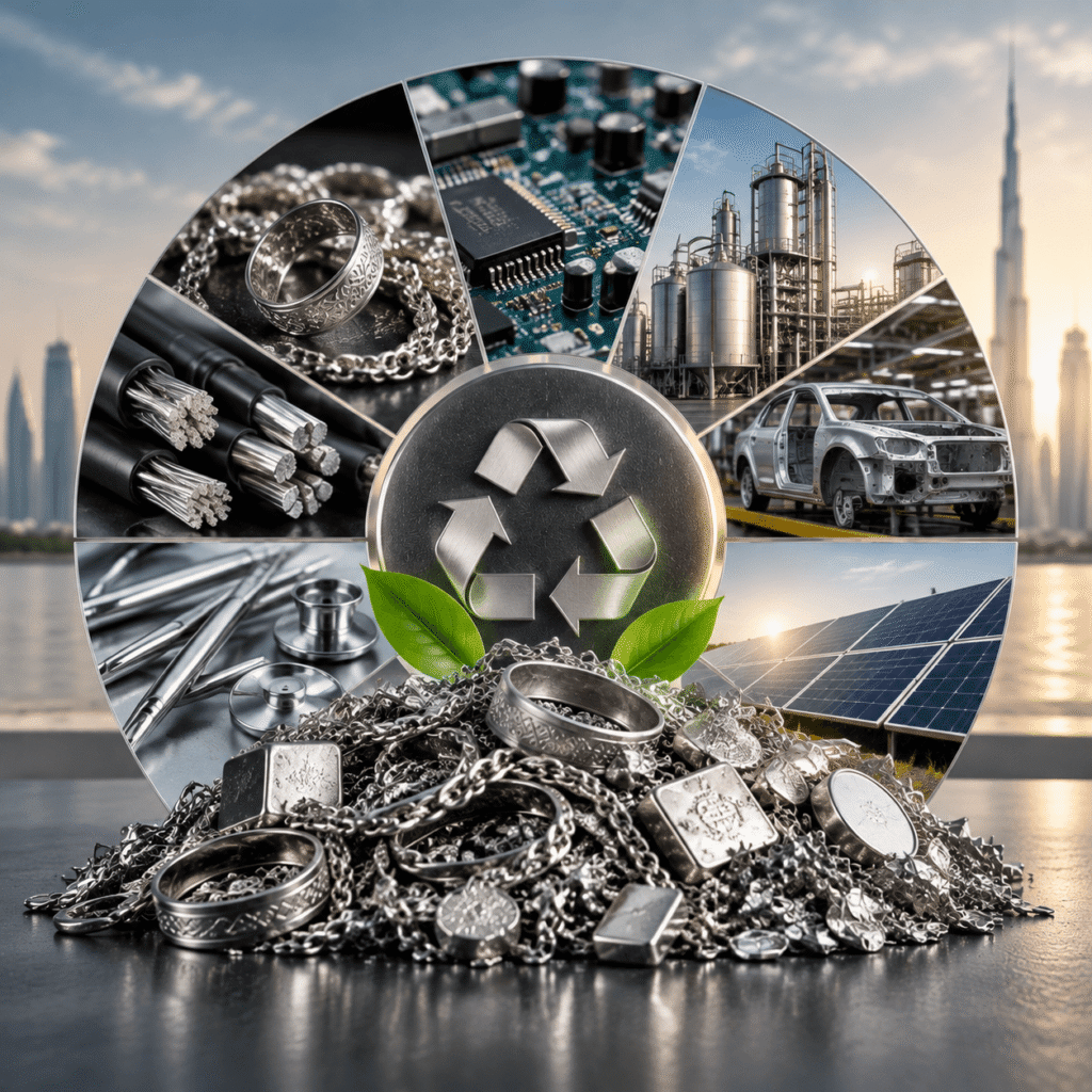 Silver Scrap Recycling for Different Industries